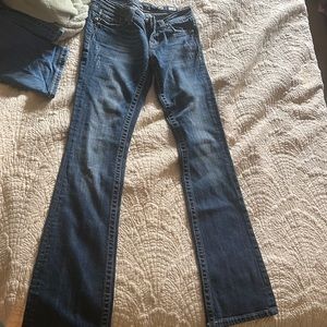 low rise y2k flare jeans